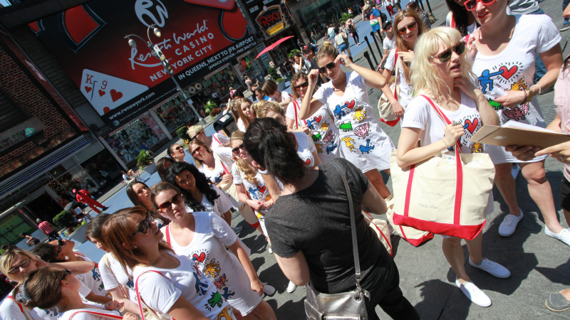 テンガ×キース・ヘリング・タイムズスクエア