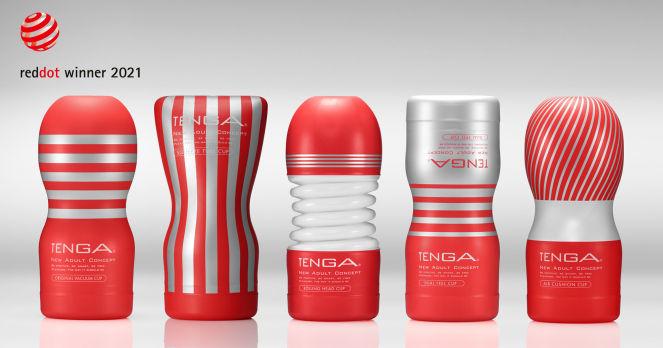 TENGA CUP シリーズレッドドットデザイン賞受賞