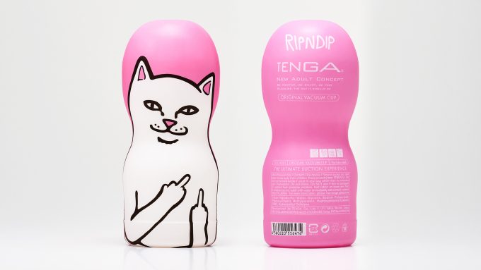 画像：リップンディップ×テンガ コラボレーションカップ